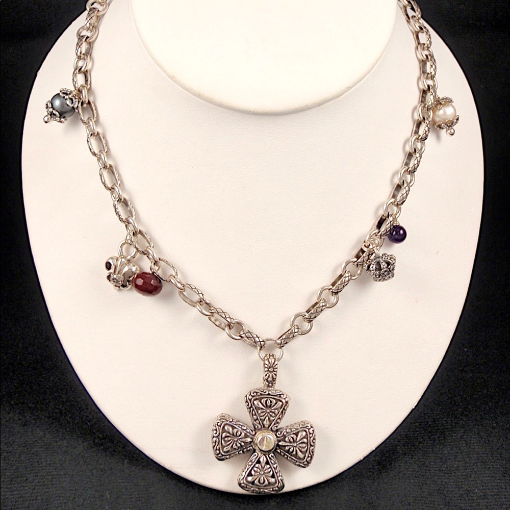 Sterling Silver charm necklace